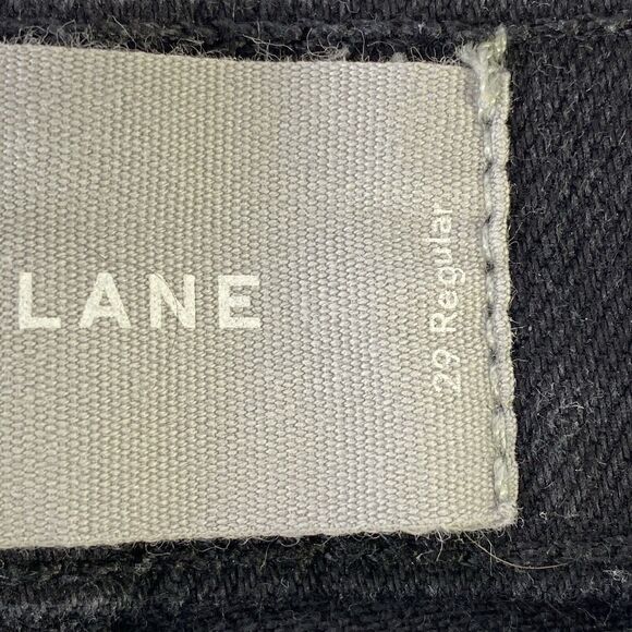 Everlane Black Denim Jeans Womens Size 29 Regular 9.75” Mid Rise Skinny - Picture 7 of 12